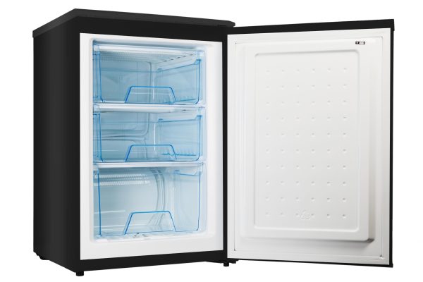 PremierTech® Freezer Congelatore 86 litri Nero -24° gradi 4**** Stelle E 39dB PremierTech PT-FR86B
