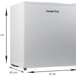 Mini Freezer Congelatore verticale 32 litri -24 gradi 4 Stelle ****Classe E 47 x 45 x 51cm 39dB PremierTech PT-FR32