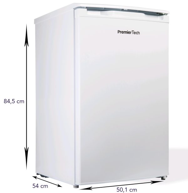 Congelatore Verticale 3 Cassetti Freezer 70 litri -24°gradi Classe E 4**** Stelle PremierTech PT-FR68 343398