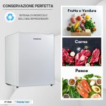 Mini Freezer Congelatore 43 litri da -24° gradi 4**** Stelle E 39dB PremierTech PT-FR43 343398