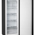 PremierTech PT-FR153S Vertical Freezer Freezer 160 liters -24 ° degrees Class E (formerly A ++) 4 **** Stars 3 Drawers and 2 BLACK Doors