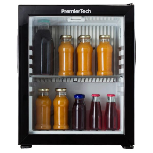 PremierTech Mini Frigo Hotel da Incasso 29L ad Assorbimento con porta in Vetro 220V PTFHG29L