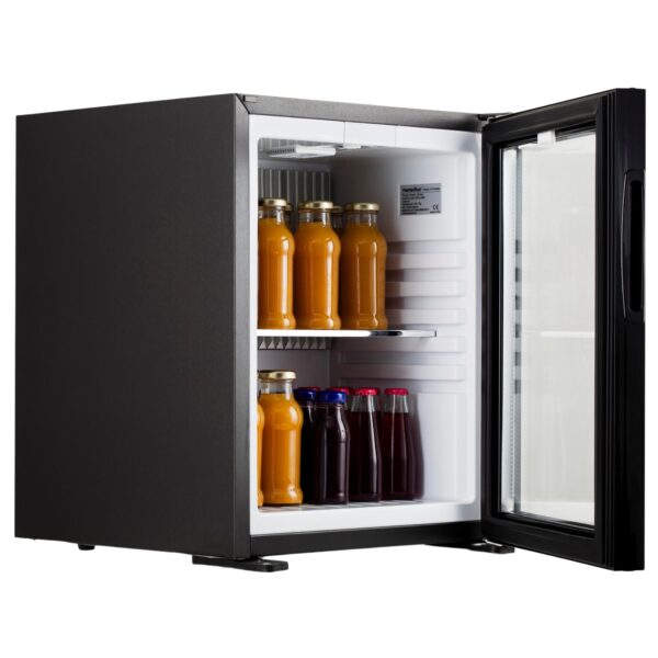 PremierTech Mini Frigo Hotel da Incasso 29L ad Assorbimento con porta in Vetro 220V PTFHG29L