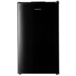 PremierTech Congelatore Verticale Freezer Nero 64 litri -24° Classe E 4**** Stelle 3 Cassetti PT64FRB