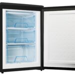 PremierTech® Freezer Congelatore 86 litri Nero -24° gradi 4**** Stelle E 39dB PremierTech PT-FR86B