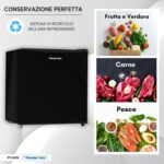 Mini Frigo Bar 45 Litri Frigo Hotel Frigo Ufficio Nero Classe E PT-F47B PremierTech