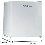 PremierTech Mini Frigo Bar 36 Litri Frigo Hotel Frigo Ufficio Classe E Bianco PT-F36