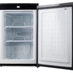 Freezer Congelatore 86 litri Nero -24° gradi 4**** Stelle E 39dB PremierTech PT-FR86B