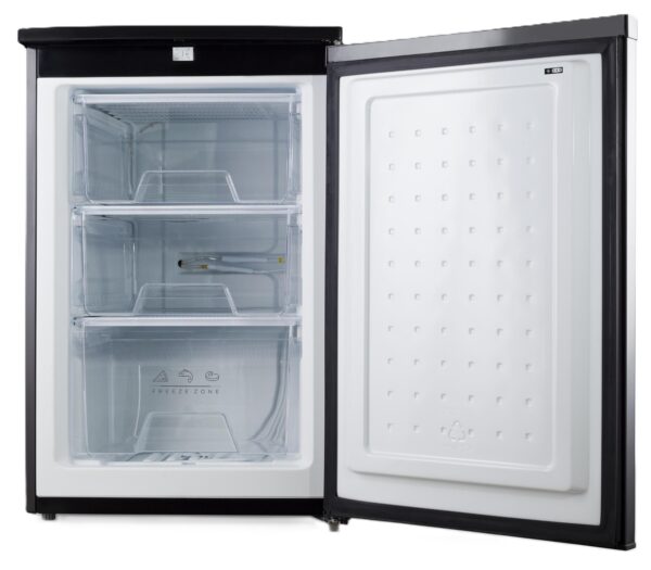 Freezer Congelatore 86 litri Nero -24° gradi 4**** Stelle E 39dB PremierTech PT-FR86B