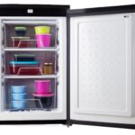 PremierTech® Freezer Congelatore 86 litri Nero -24° gradi 4**** Stelle E 39dB PremierTech PT-FR86B