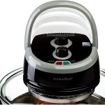Forno Alogeno ad Aria Ventilato 17 litri 1400 watt cuoce senza olio (nero) PremierTech PT-FA12B