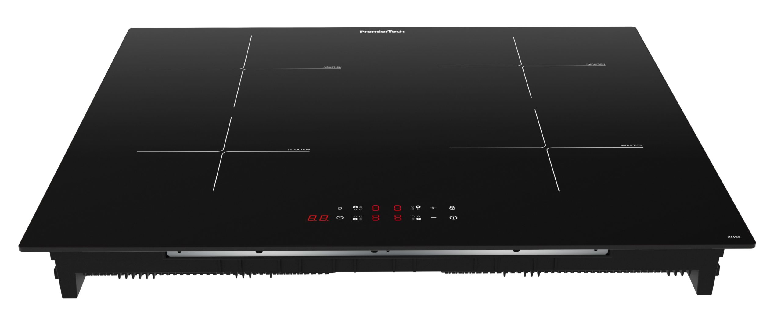 PremierTech Piano Cottura Induzione 4 zone fuochi IN460