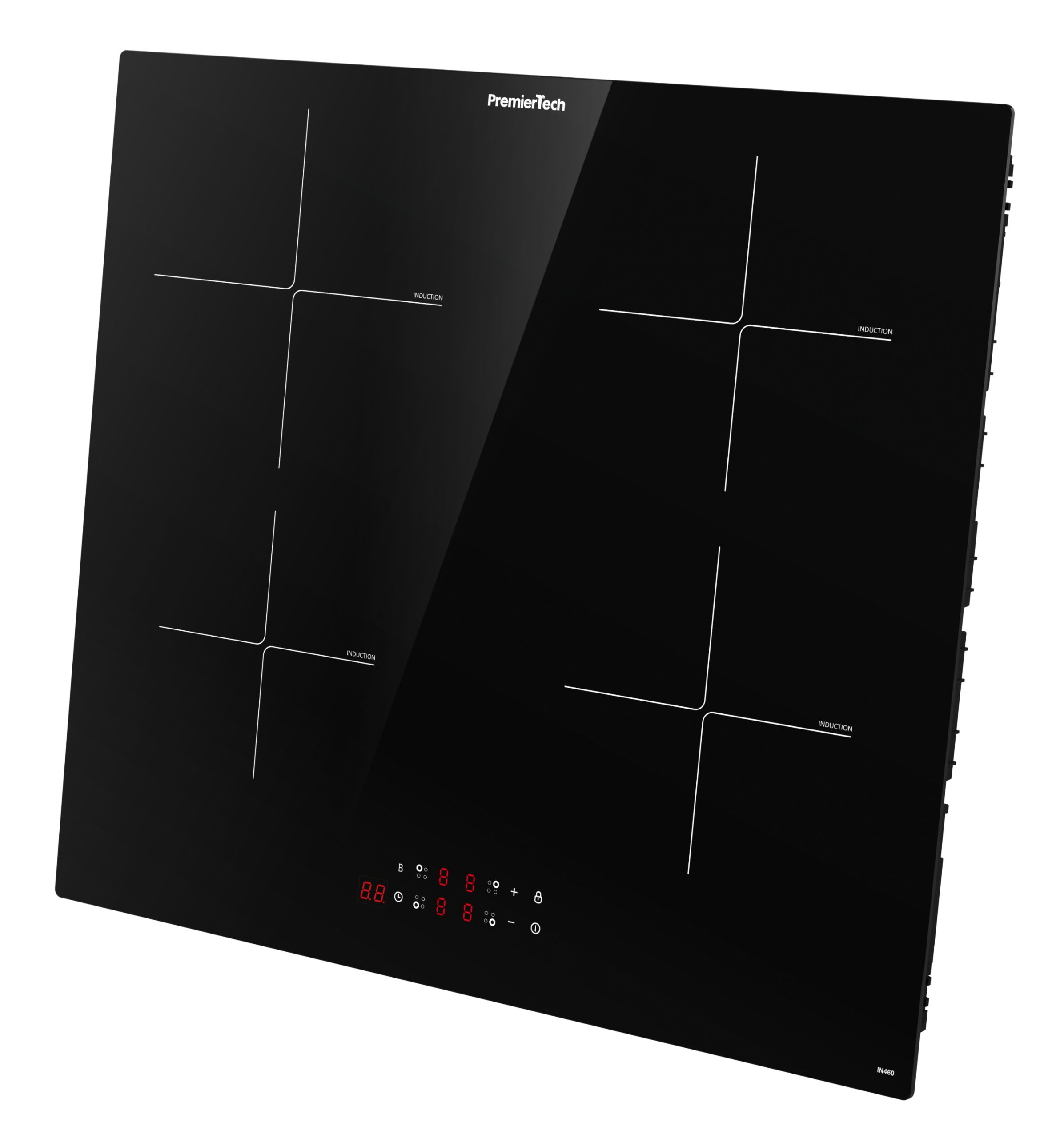 PremierTech Piano Cottura Induzione 4 zone fuochi IN460